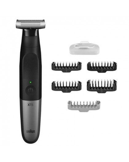 Braun | Hybrid Hair, Beard, Body Trimmer | XT5100 Series X | Operating time (max) 60 min | Wet & Dry | Black
