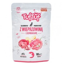 TUF TUF with pork and potatoes - wet dog food - 100g