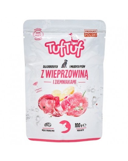 TUF TUF with pork and potatoes - wet dog food - 100g