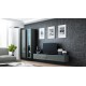 Cama Full cabinet VIGO '180' 180/40/30 grey/grey gloss