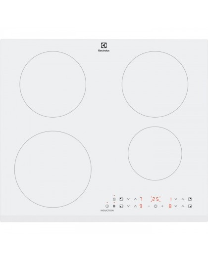Electrolux LIR60430BW White Built-in 60 cm Zone induction hob 4 zone(s)