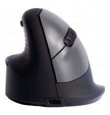 R-Go HE ergonomic mouse left Bluetooth black/silve