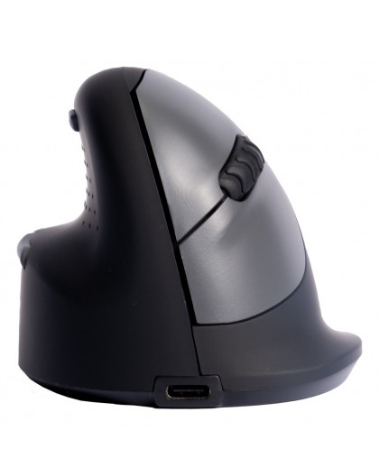 R-Go HE ergonomic mouse left Bluetooth black/silve