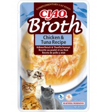 INABA Ciao Broth Chicken & Tuna - cat treats - 40g