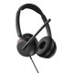 EPOS IMPACT 860T ANC Headset Wired Headband Office/Call Center USB Type-C Black