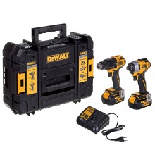 POWER TOOL COMBO KIT DEWALT DCK2062M2T (DCD709+DCF809) 18V 2X4.0AH