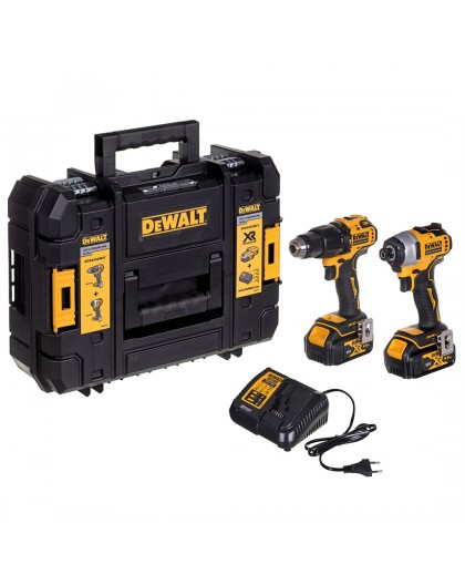 POWER TOOL COMBO KIT DEWALT DCK2062M2T (DCD709+DCF809) 18V 2X4.0AH