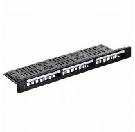 Lanberg PPKS-1124-B patch panel 1U