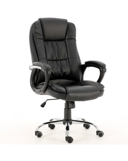 Topeshop FOTEL IDOL CZARNY office/computer chair