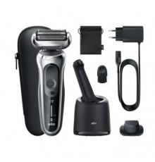 Braun Series 7 71-S7200cc Foil shaver Trimmer Black, Silver