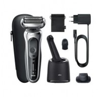Braun Series 7 71-S7200cc Foil shaver Trimmer Black, Silver