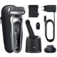 Braun Series 7 71-S7200cc Foil shaver Trimmer Black, Silver