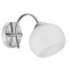 Activejet Classic single wall lamp - IRMA nickel E27 for the living room