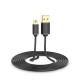 Ugreen USB cable - mini USB 480 Mbps 1,5m (black)