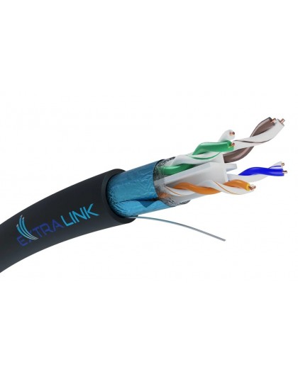 Extralink Twisted pair CAT6 FTP (F/UTP) V2 Outdoor 305M