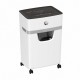 Шредер HP ONESHRED 10MC, микрорезка, P-5, на 10 карт, 20 л, светло-серый.
