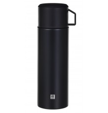 ZWILLING THERMO (39500-514-0) Thermo jug with a mug 1 liter Stainless steel Black