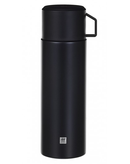 ZWILLING THERMO (39500-514-0) Thermo jug with a mug 1 liter Stainless steel Black