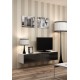 Cama TV stand VIGO 140 30/140/40 white/black gloss