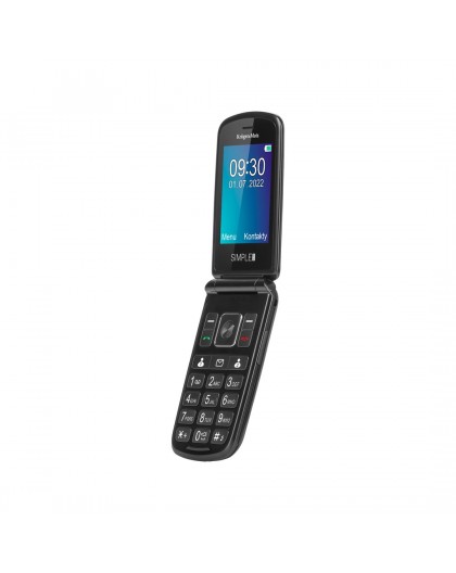 MaxCKruger & Matz Phone for seniors KM0929 7,11 cm (2,8") 108,5 g Black
