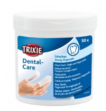 TRIXIE Dental-Care Teeth cleaning wipes - 50 pcs.