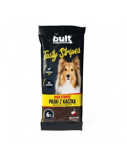 BULT Tasty stripes Duck - dog treat - 6 pcs