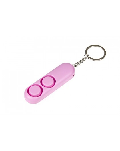 Personal alarm GUARD PIRANHA 2 sirens 130 dB pink (YC-001-PI)