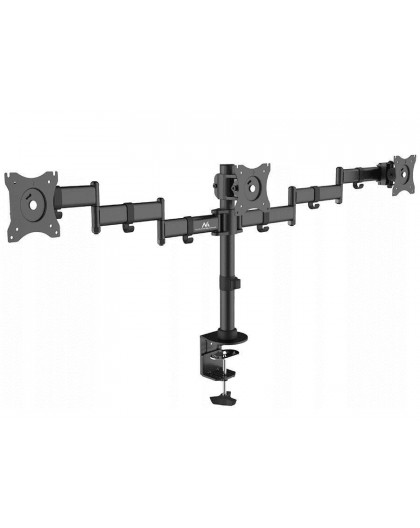 Maclean MC-691 Desk mount for 3 monitors