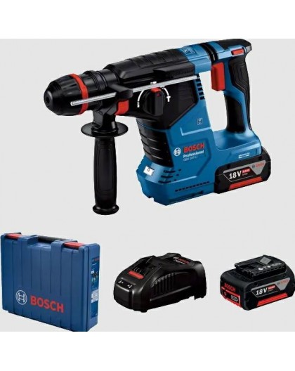 BOSCH. ROTARY HAMMER GBH 187-LI 2,4J 2x5,0Ah ONE CHUCK