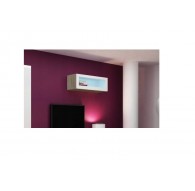 Cama Cabinet VIGO "90" glass 90/35/32 sonoma/white gloss