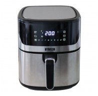 Hot air fryer NOVEEN AF550 6.5 l 1600 W Black, Silver