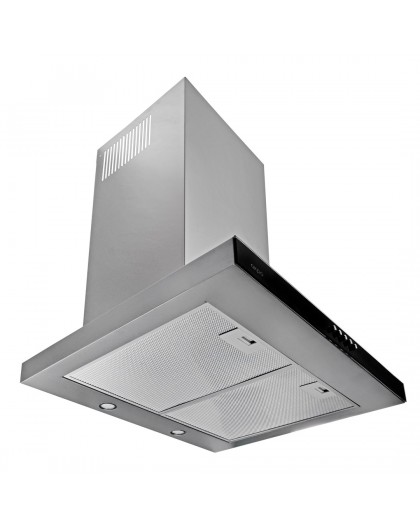 Akpo WK-4 Feniks Slim Glass 60 INOX ECO Wall-mounted Stainless steel