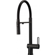 Kitchen faucet with filter connection & flex spout