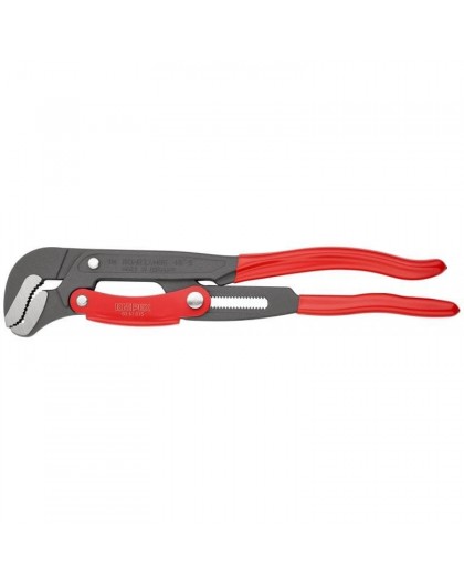 Adjustable wrench for pipes with S jaws, 420mm