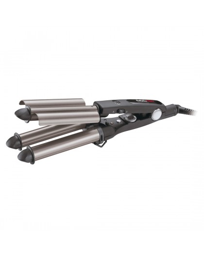 BaByliss TRIPPLE WAVER Curling iron Warm Black 125 W 106.3" (2.7 m)