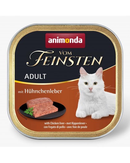 ANIMONDA Vom Feinsten Adult Chicken liver - wet cat food - 100g