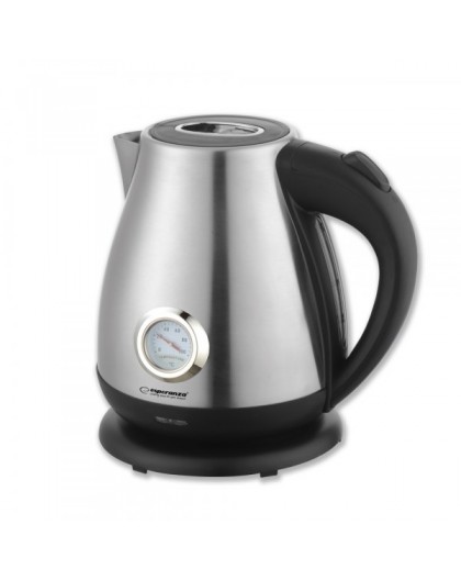 Esperanza EKK029 electric kettle 1.7 L 2200 W Black, Steel