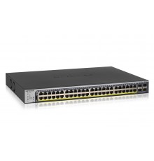 NETGEAR GS752TP-300EUS network switch Managed L2/L3/L4 Gigabit Ethernet (10/100/1000) Power over Ethernet (PoE) 1U Black