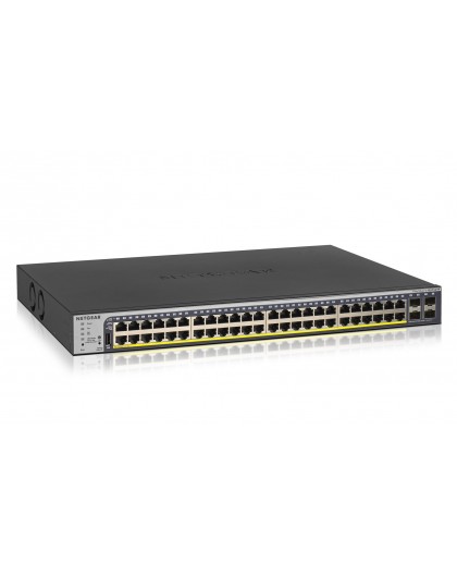 NETGEAR GS752TP-300EUS network switch Managed L2/L3/L4 Gigabit Ethernet (10/100/1000) Power over Ethernet (PoE) 1U Black