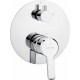 Concealed shower mixer with shower switch