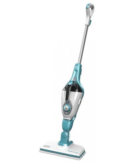 Black & Decker FSMH1321 steam cleaner Steam mop 0.5 L 1300 W Blue, White