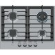 Bosch Serie 6 PCH6A5I90 hob Stainless steel Built-in 60 cm Gas 4 zone(s)