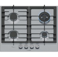 Bosch Serie 6 PCH6A5I90 hob Stainless steel Built-in 60 cm Gas 4 zone(s)