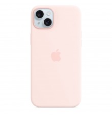 Apple iPhone 15 Plus Silicone Case with MagSafe - Light Pink