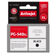 Activejet AC-540NX ink for Canon printer (replacement for Canon PG-540XL) Supreme, 25 ml, black