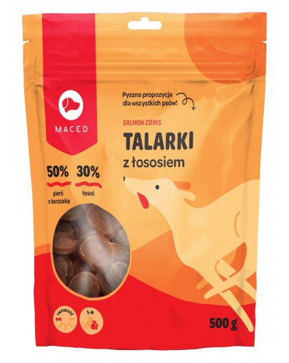 MACED Salmon chips - Dog treat - 500g