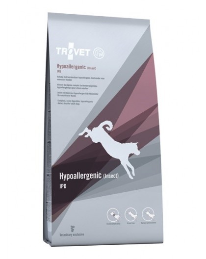 TROVET Hypoallergenic IPD with insect - dry dog food - 3 kg