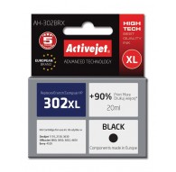Activejet AH-302BRX ink (replacement for HP 302XL F6U68AE Premium 20 ml black)