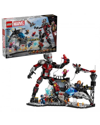 LEGO MARVEL 76314 Captain America: Civil War Battle
