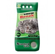 SUPER BENEK STANDARD Cat litter Bentonite grit Green forest 10 l